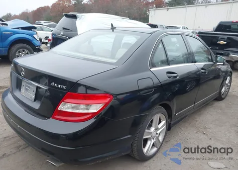 2010 Mercedes-Benz C 300 Sport 4Matic from USA, damaged, VIN WDDGF8BB0AF414121